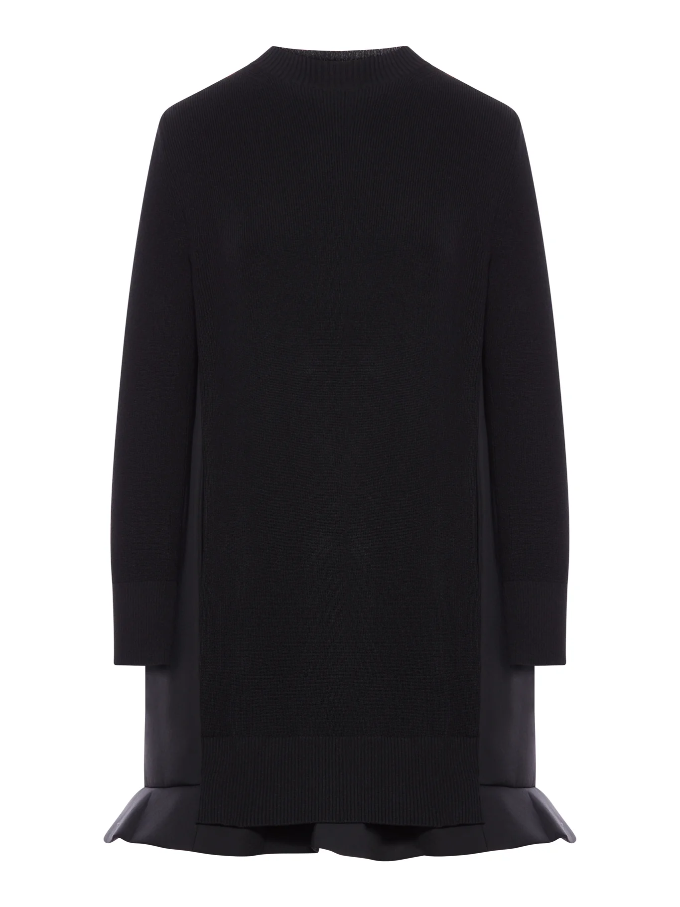NEOPRENE DRESS WITH MESH INSERTS