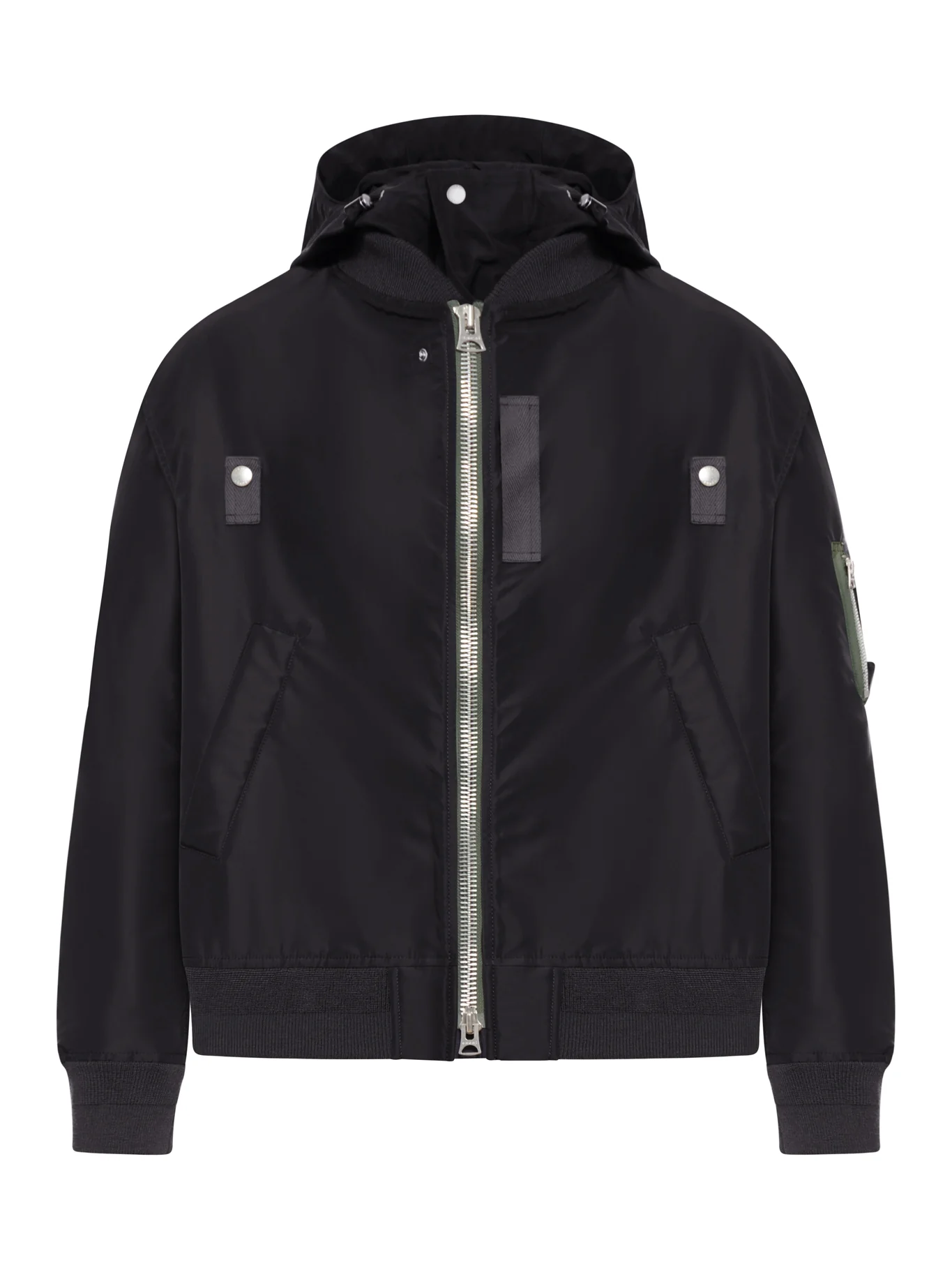 TECHNICAL TWILL BOMBER JACKET