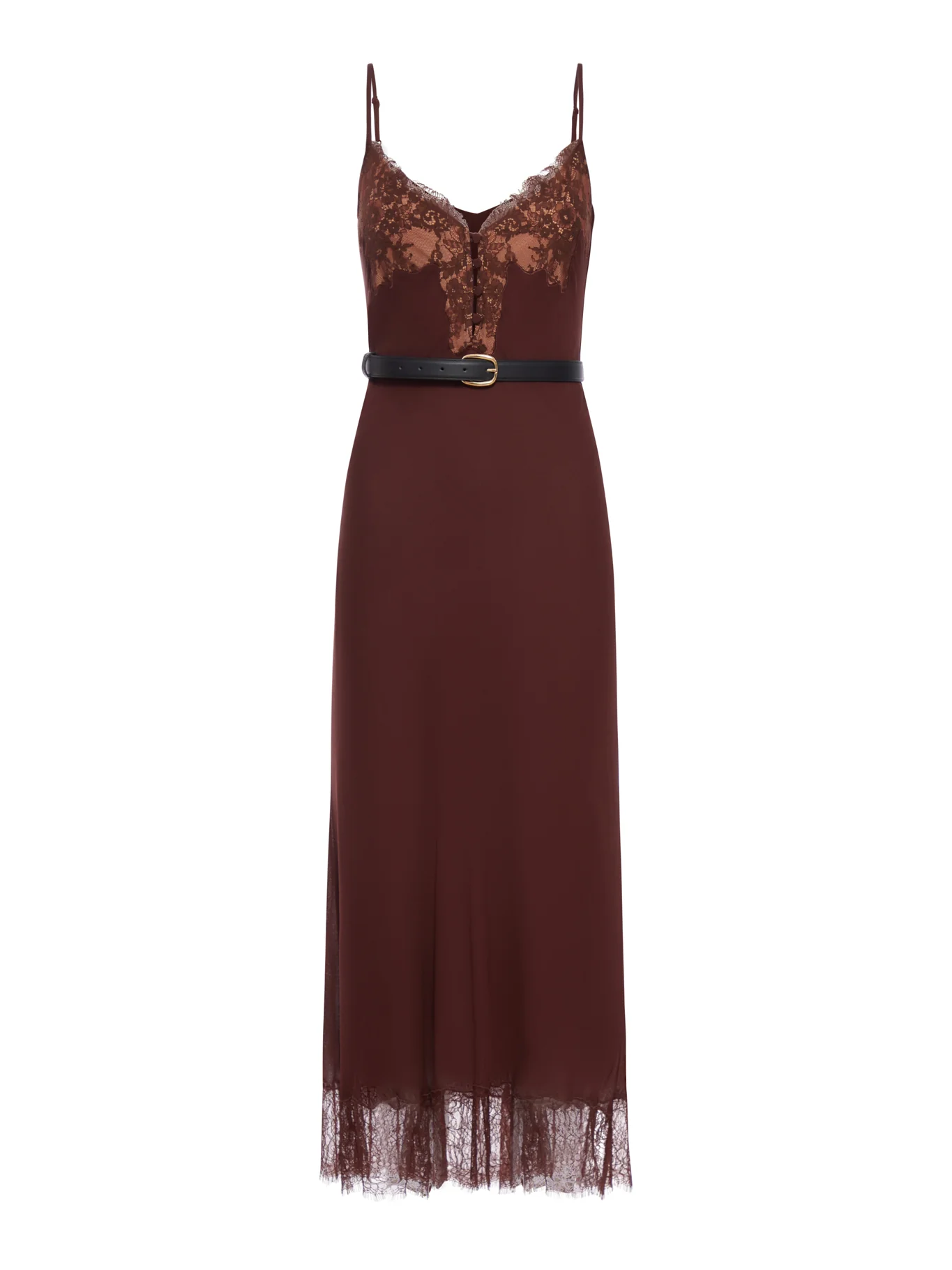 LACE MIDI DRESS