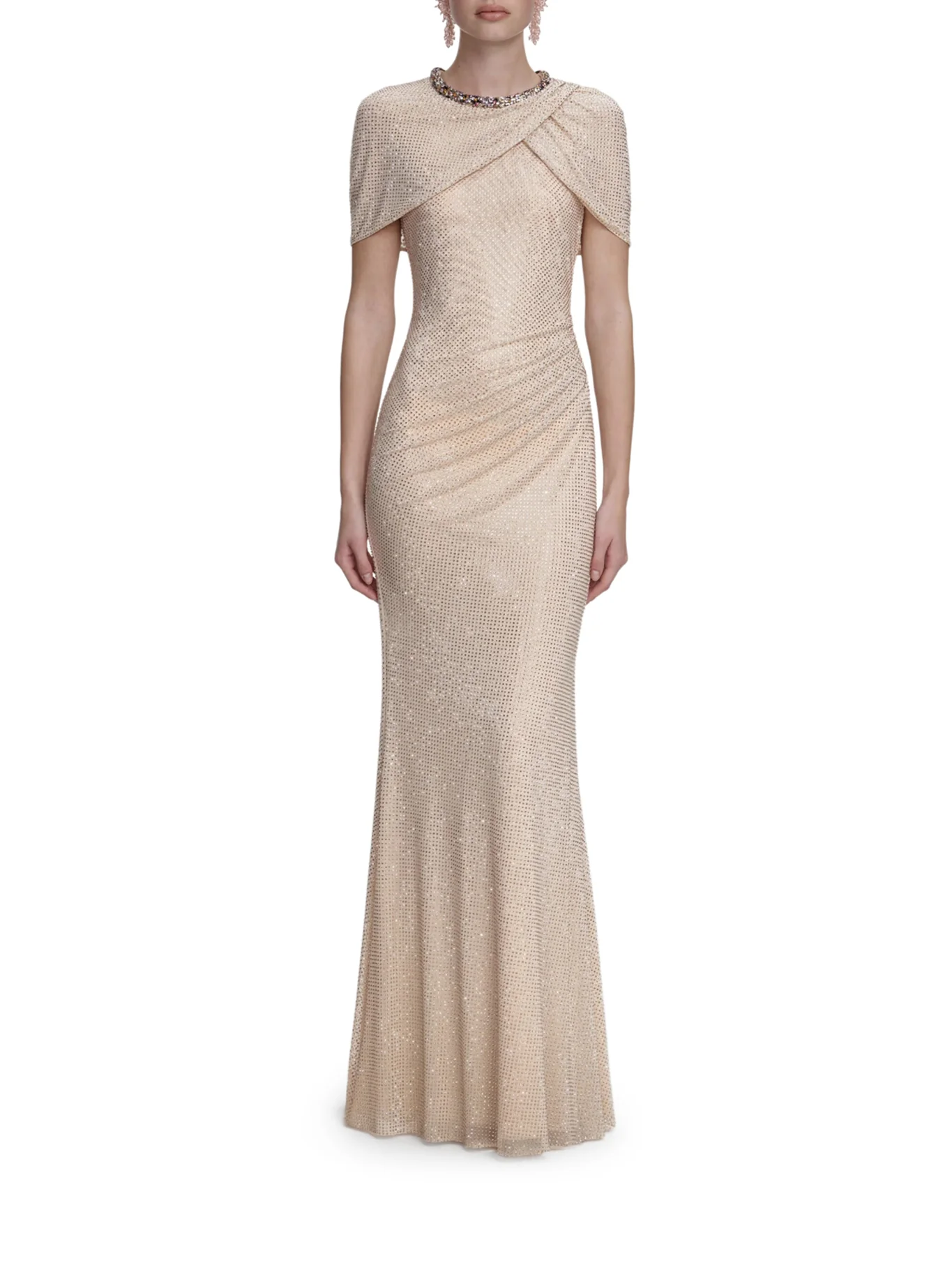 LONG DRESS WITH RHINESTONE - Image 2
