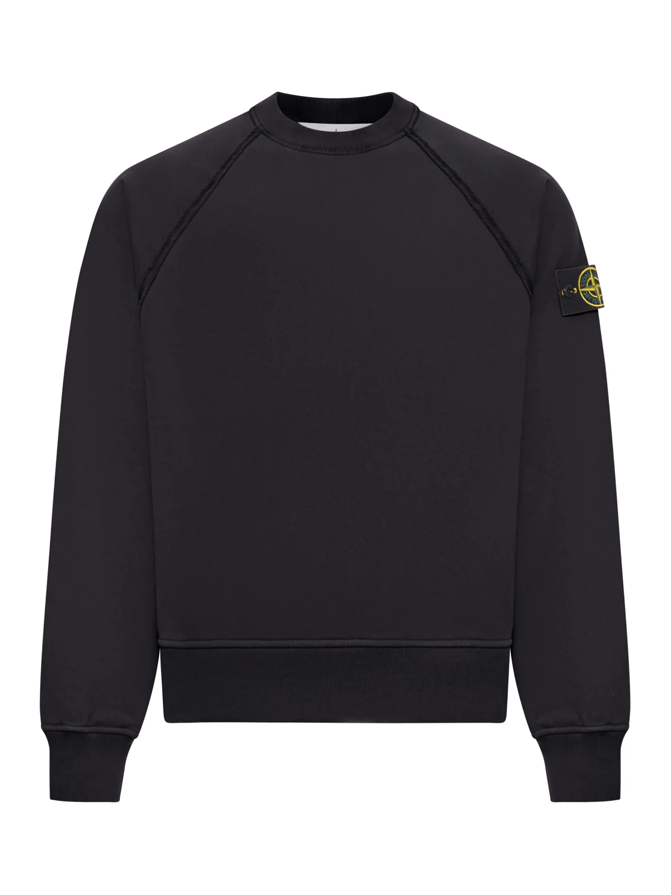 CREW NECK SWEATSHIRT IN ORGANIC BRUSHED COTTON