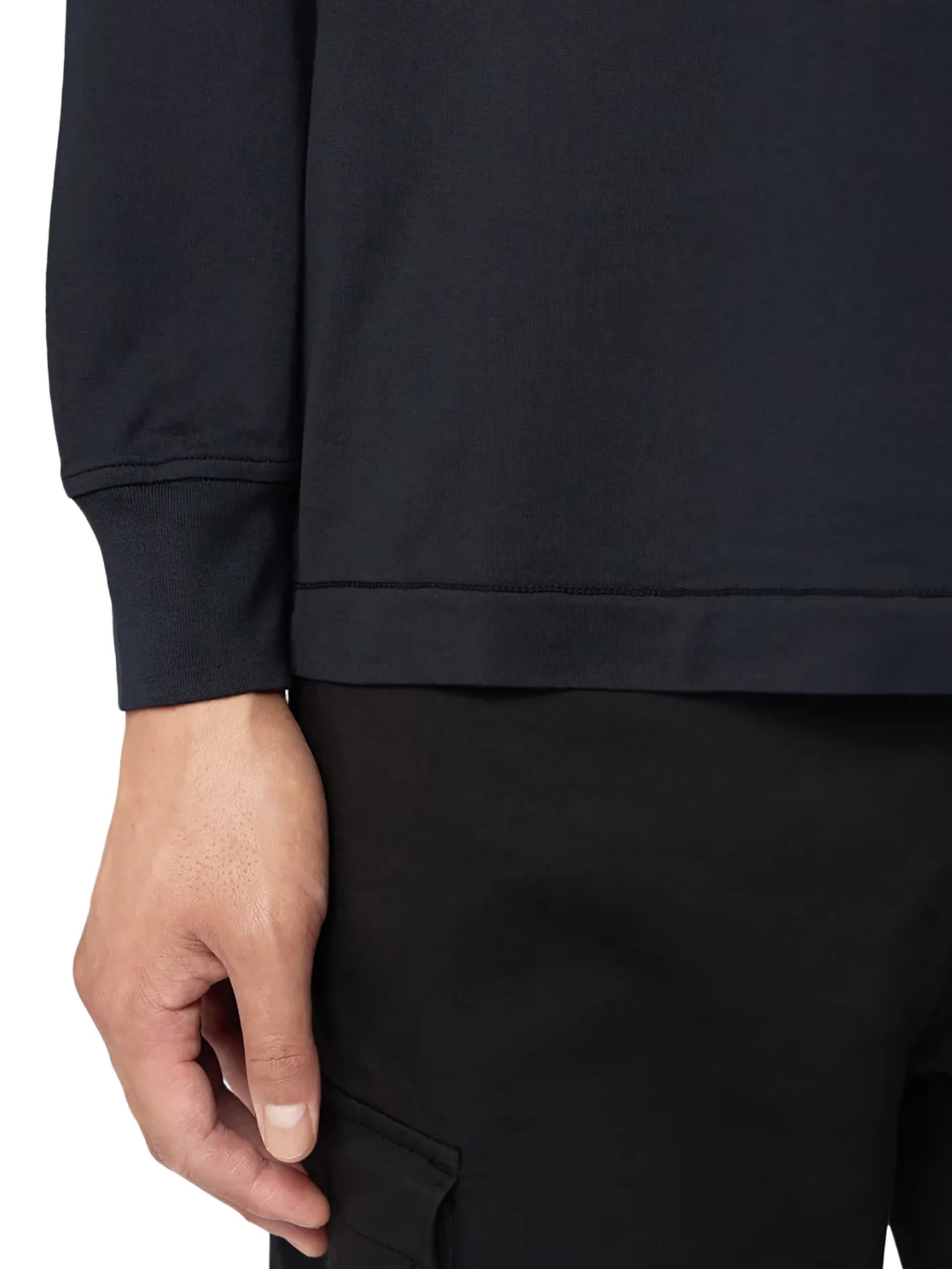 LONG SLEEVE T-SHIRT WITH COMPASS PATCH - Image 4