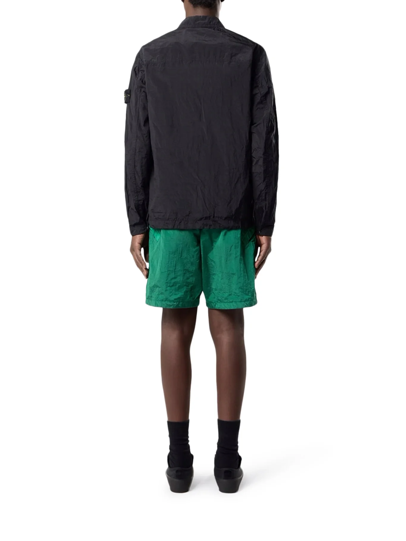OVERSHIRT WITH ZIP AND BADGE ON THE SLEEVE - Image 4