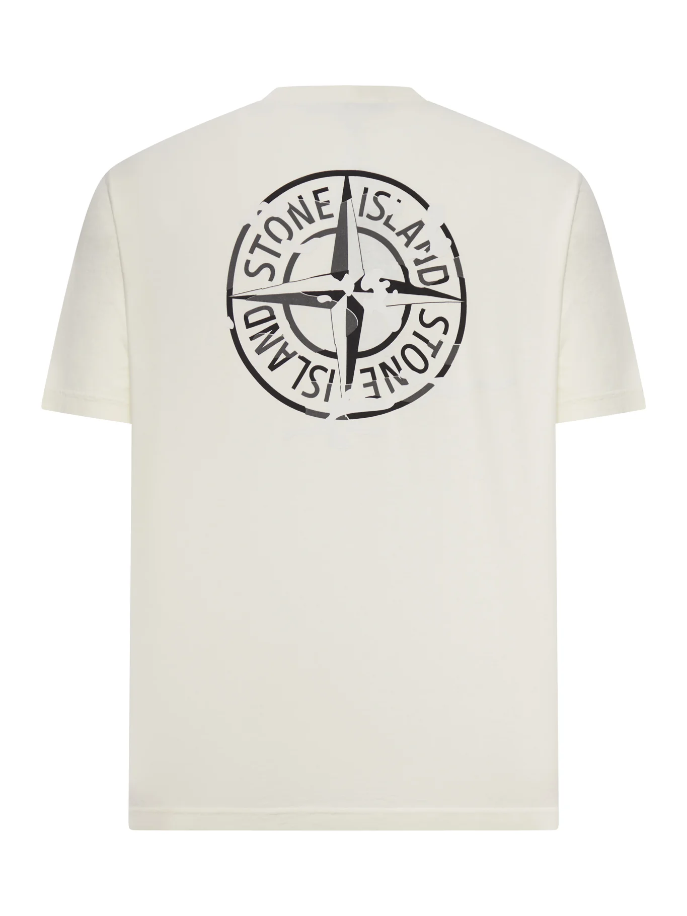 T-SHIRT WITH COMPASS LOGO PRINT - Image 2