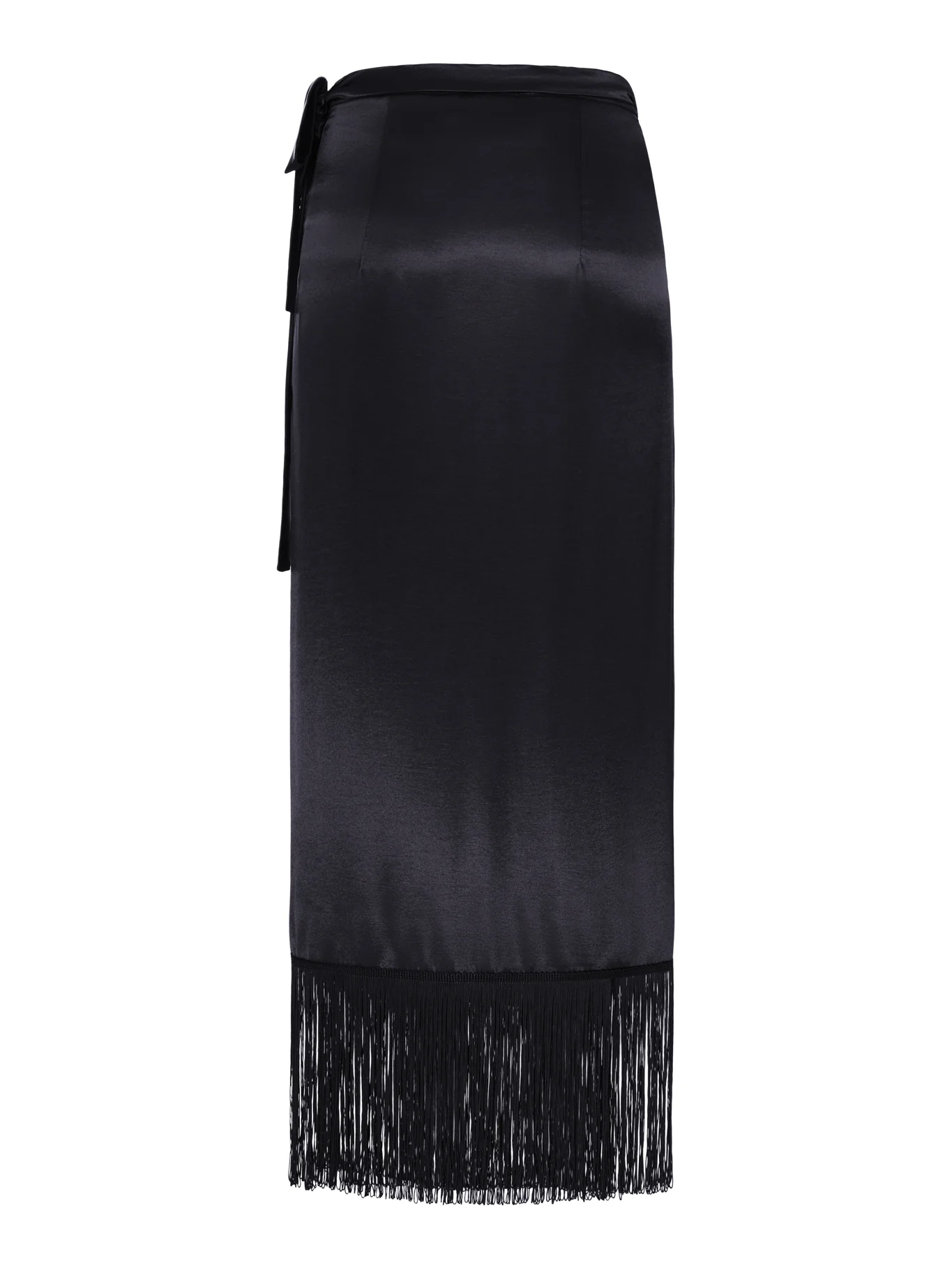 SILK PAREO SKIRT WITH WRAP CLOSURE - Image 2