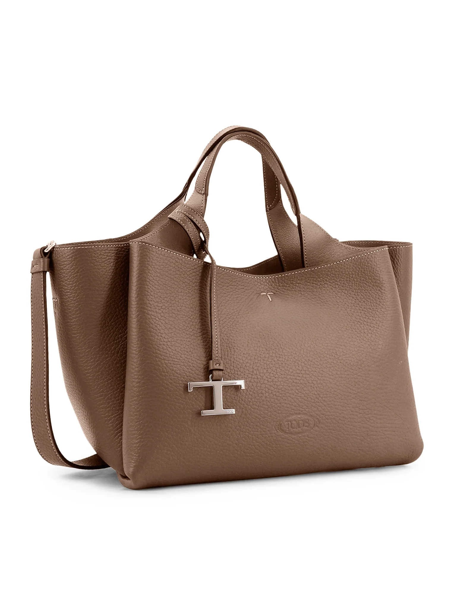 T TIMELESS SMALL LEATHER BAG - Image 2
