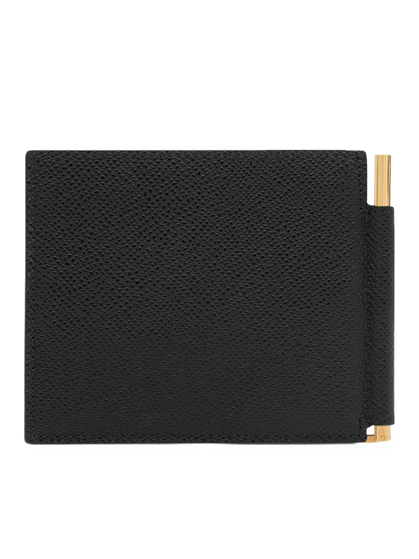 HAMMERED LEATHER WALLET WITH MONEY CLIP - Image 2