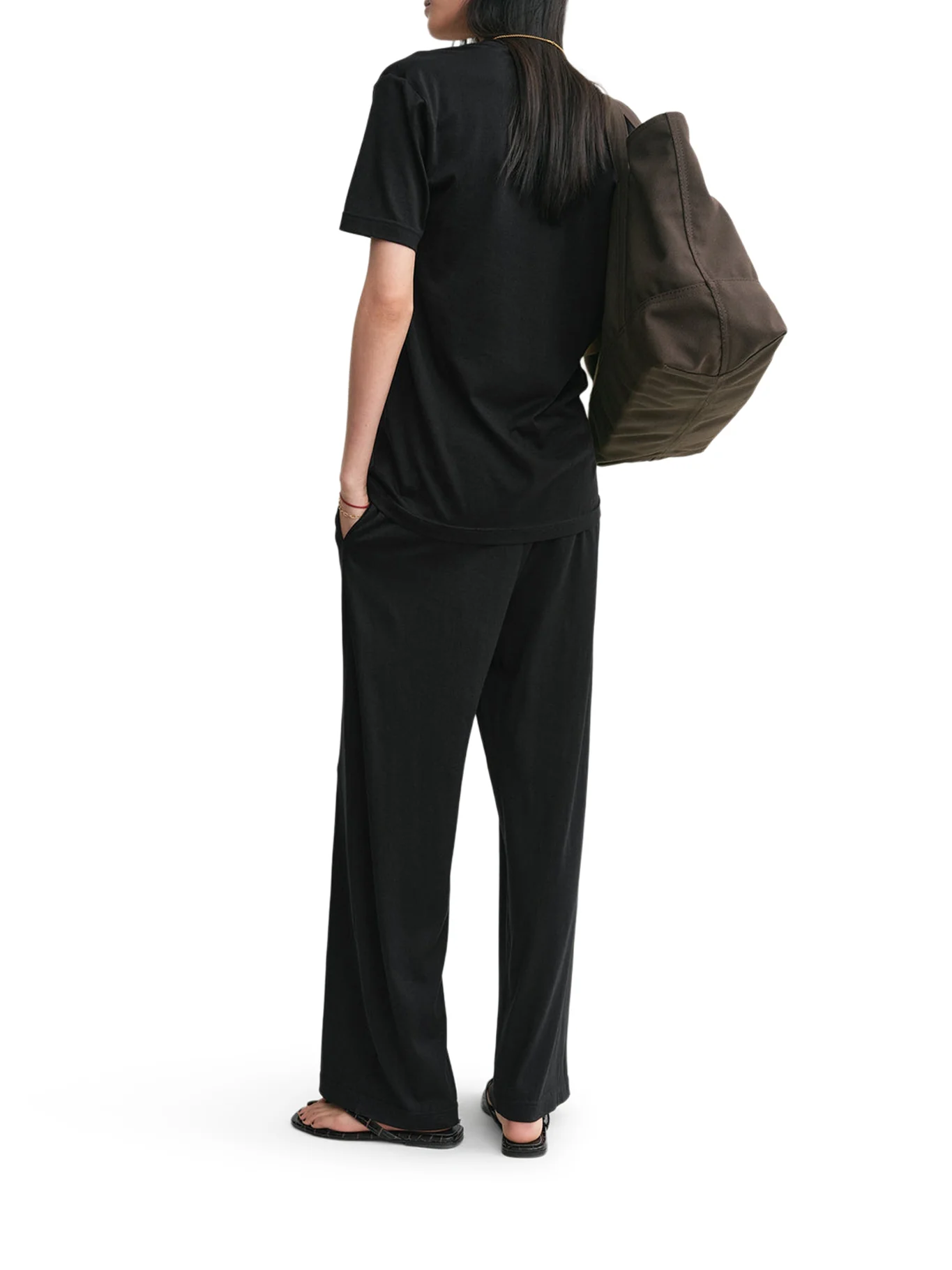COTTON AND SILK T-SHIRT - Image 4
