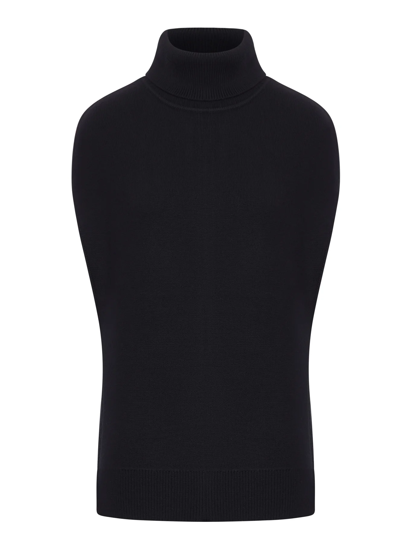 DOUBLE-KNIT WOOL VEST