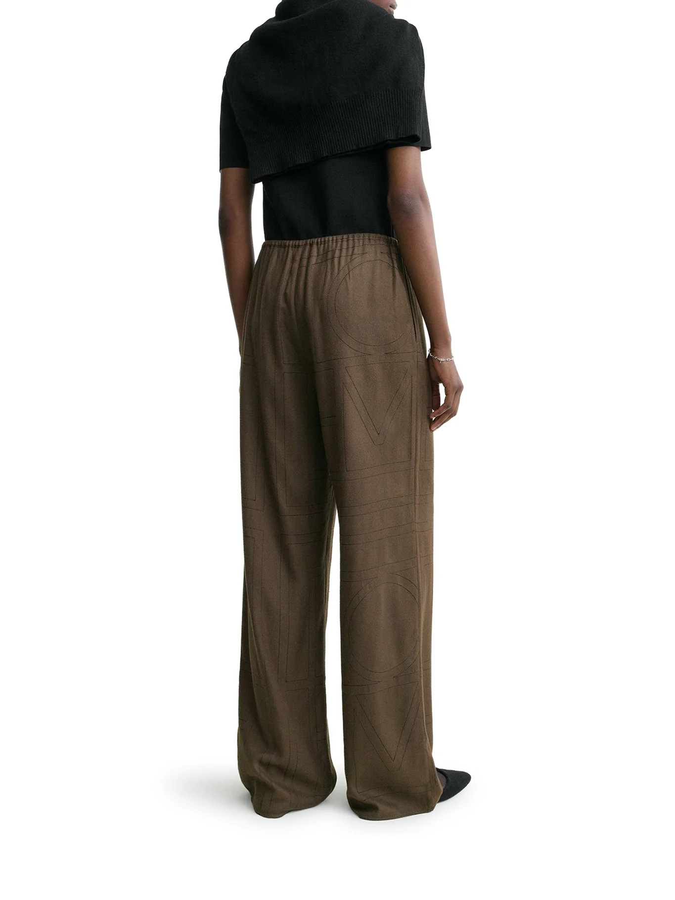 MONOGRAM FLANNEL TROUSERS - Image 3
