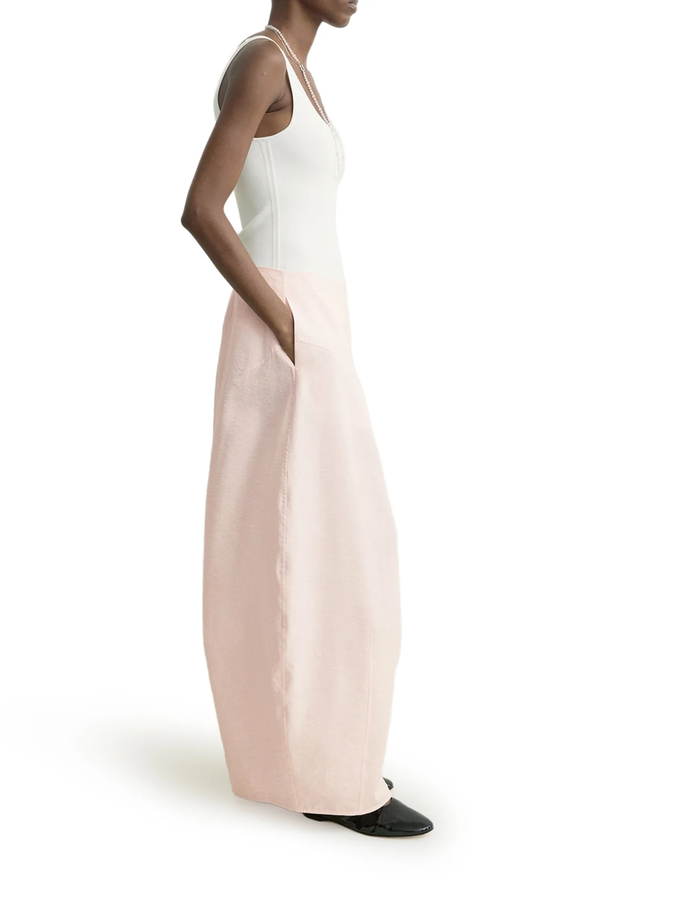 PARACHUTE SKIRT IN SILK - Image 3