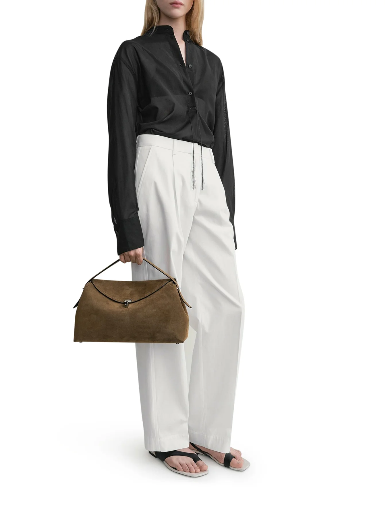 T-LOCK SUEDE TOP HANDLE - Image 2