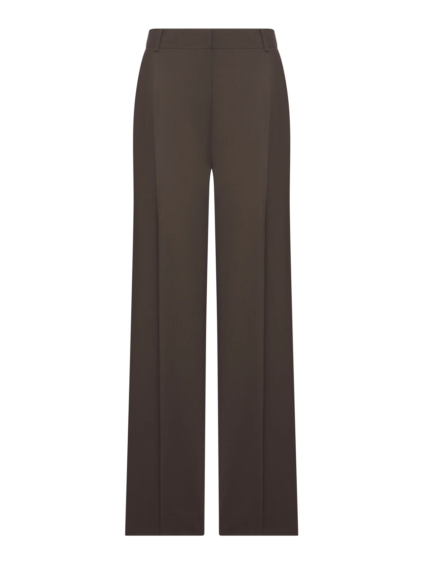 TAILORED WOOL BLEND TROUSERS