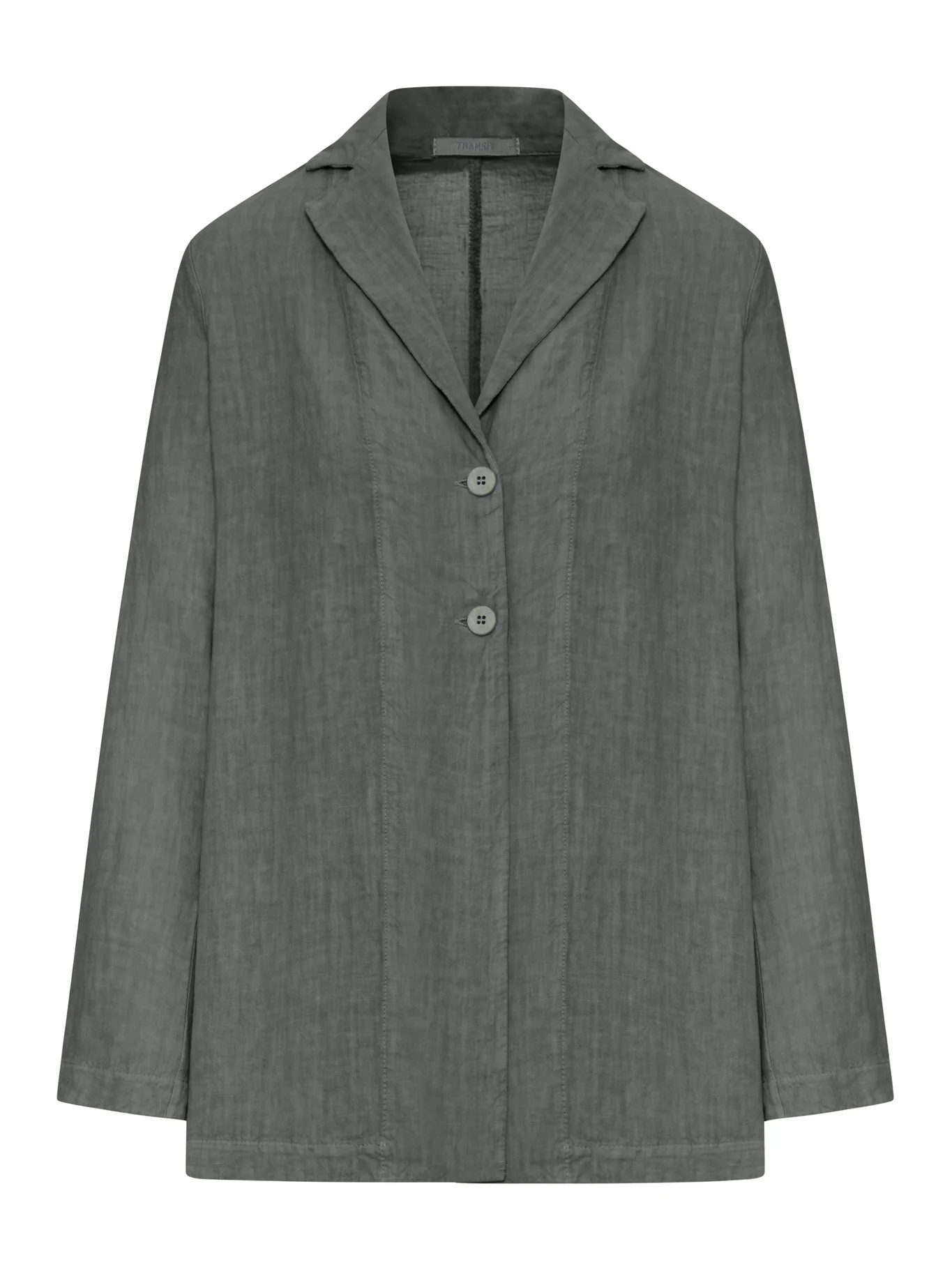 SINGLE-BREASTED LINEN JACKET