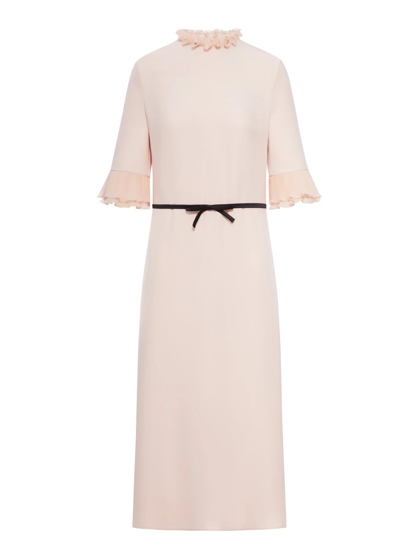 SILK CADY MIDI DRESS
