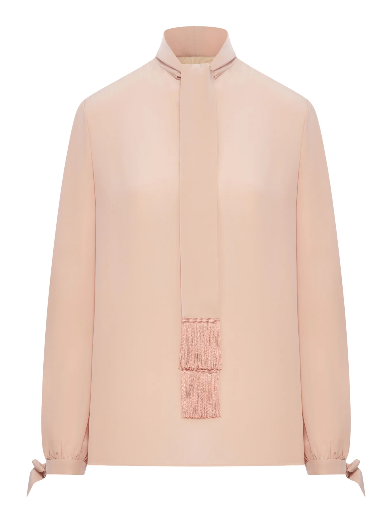 CREPE TOP WITH TRIPOLINE