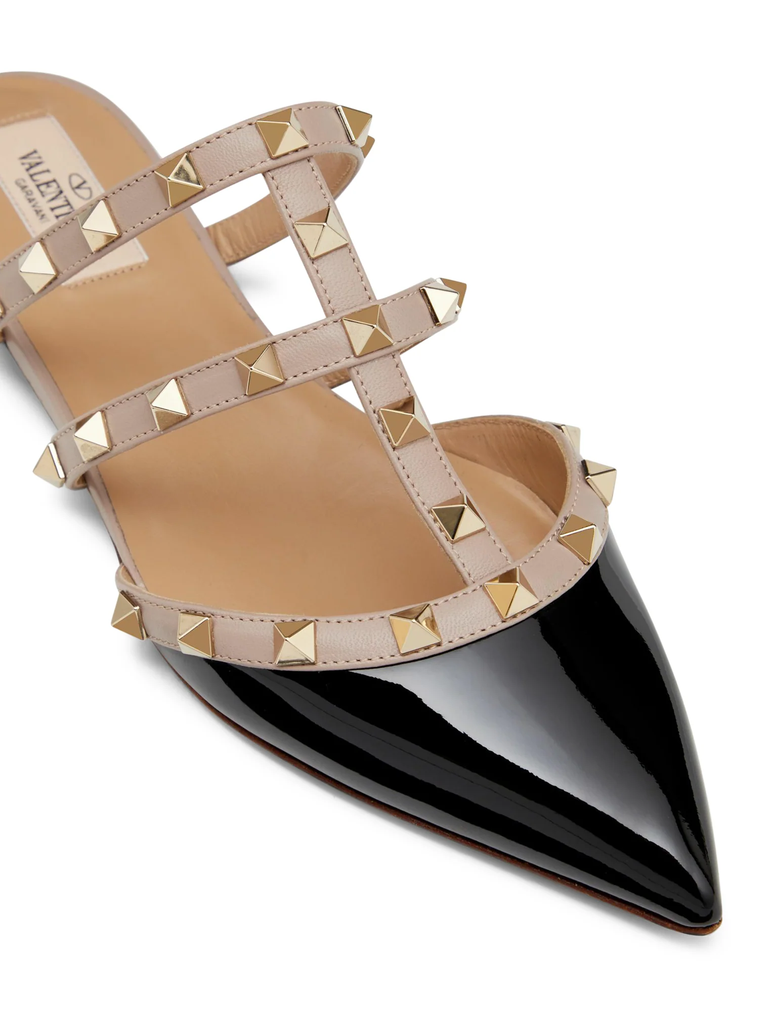 PATENT LEATHER ROCKSTUD MULE - Image 6
