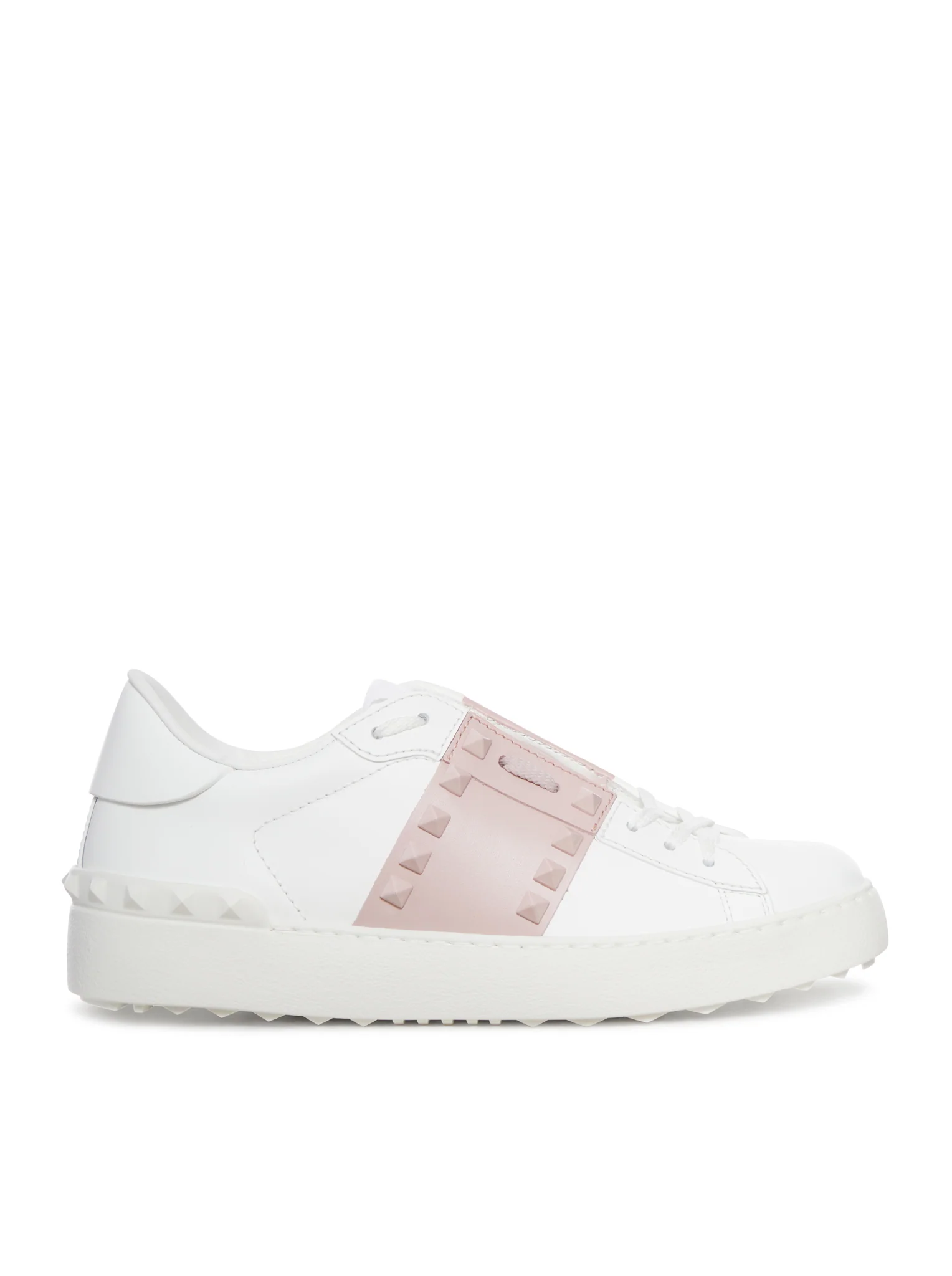 ROCKSTUD CALFSKIN SNEAKERS
