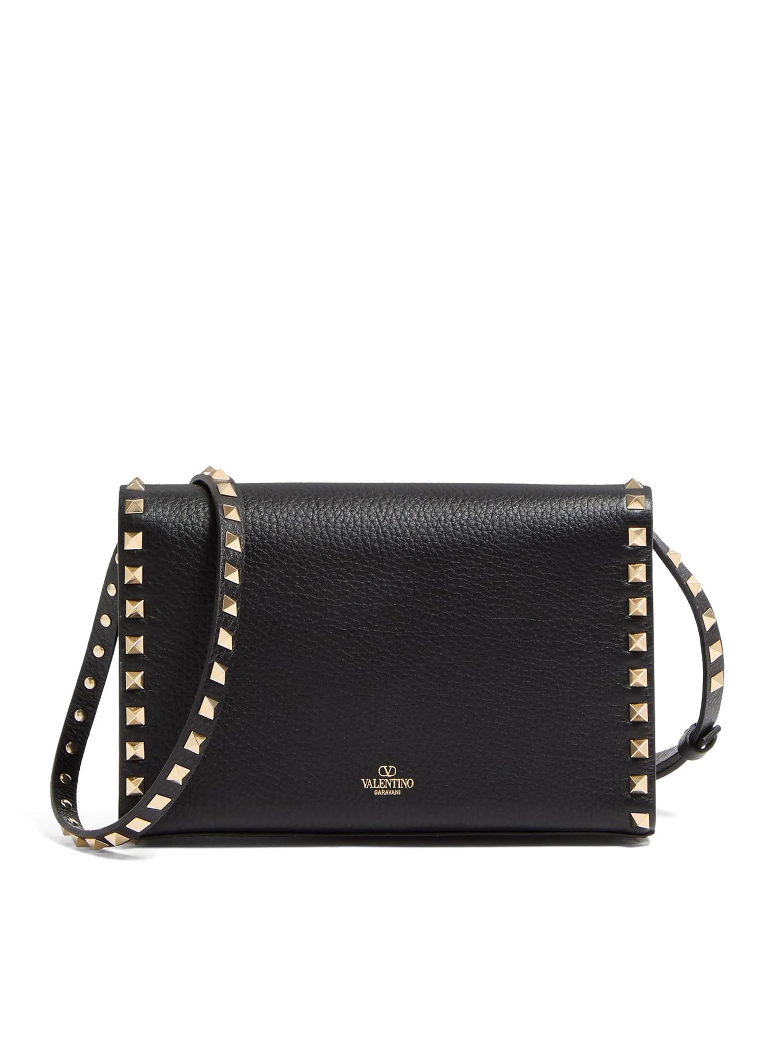 ROCKSTUD SMALL GARNET CALFSKIN CROSSBODY BAG - Image 4