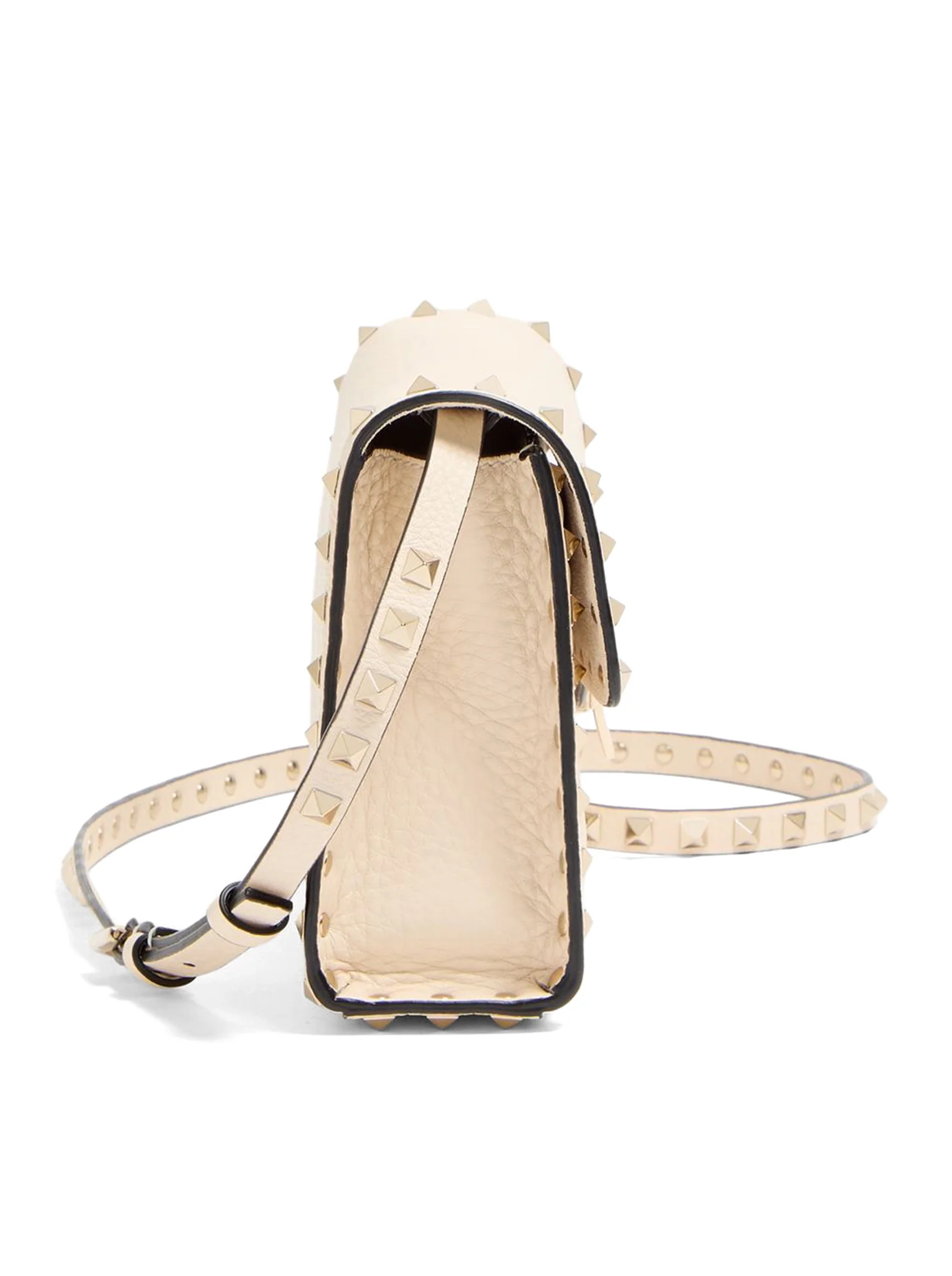 ROCKSTUD SMALL GARNET CALFSKIN CROSSBODY BAG - Image 5