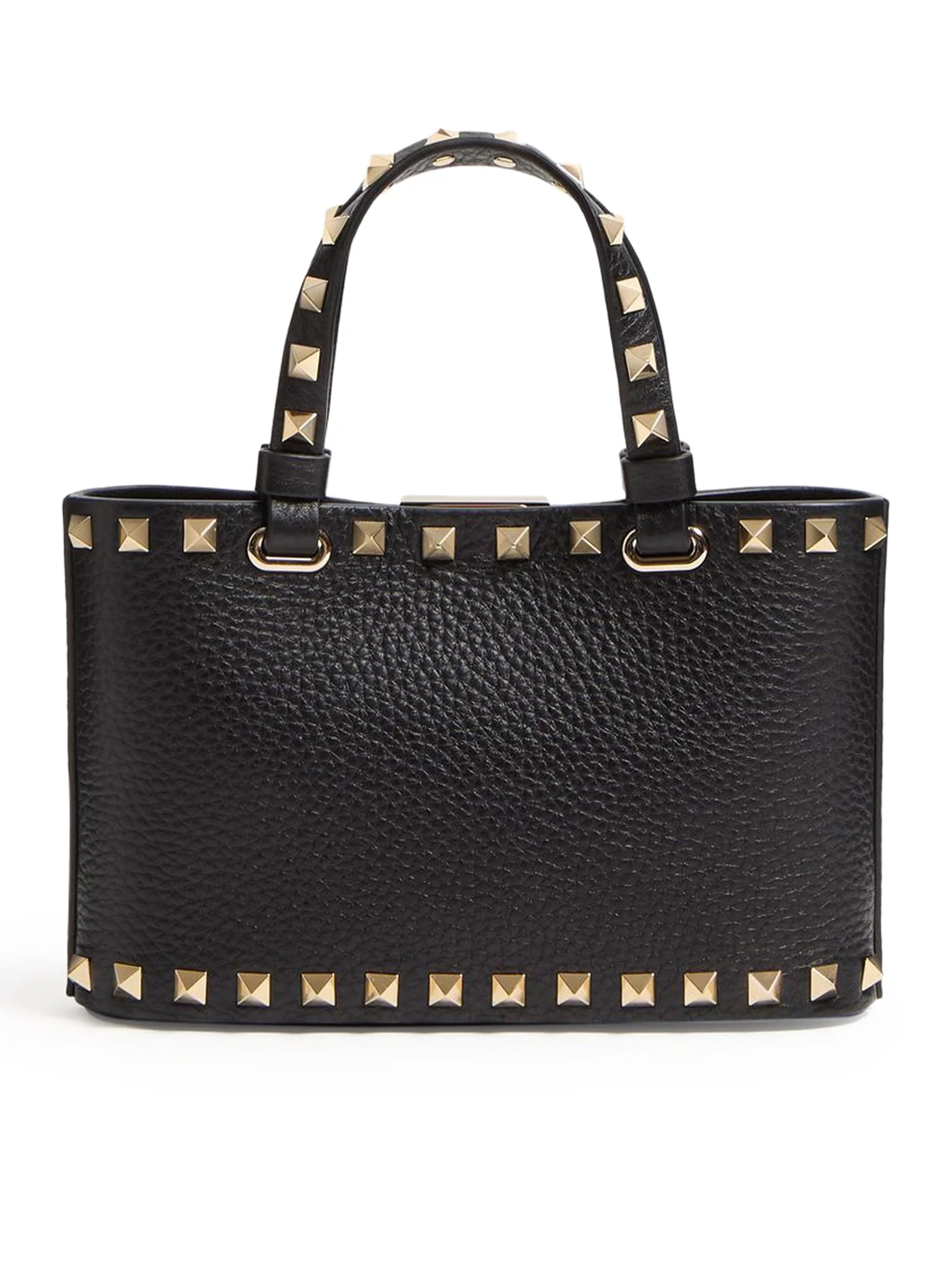 MINI ROCKSTUD SHOPPING BAG IN GRANATE CALFSKIN - Image 5
