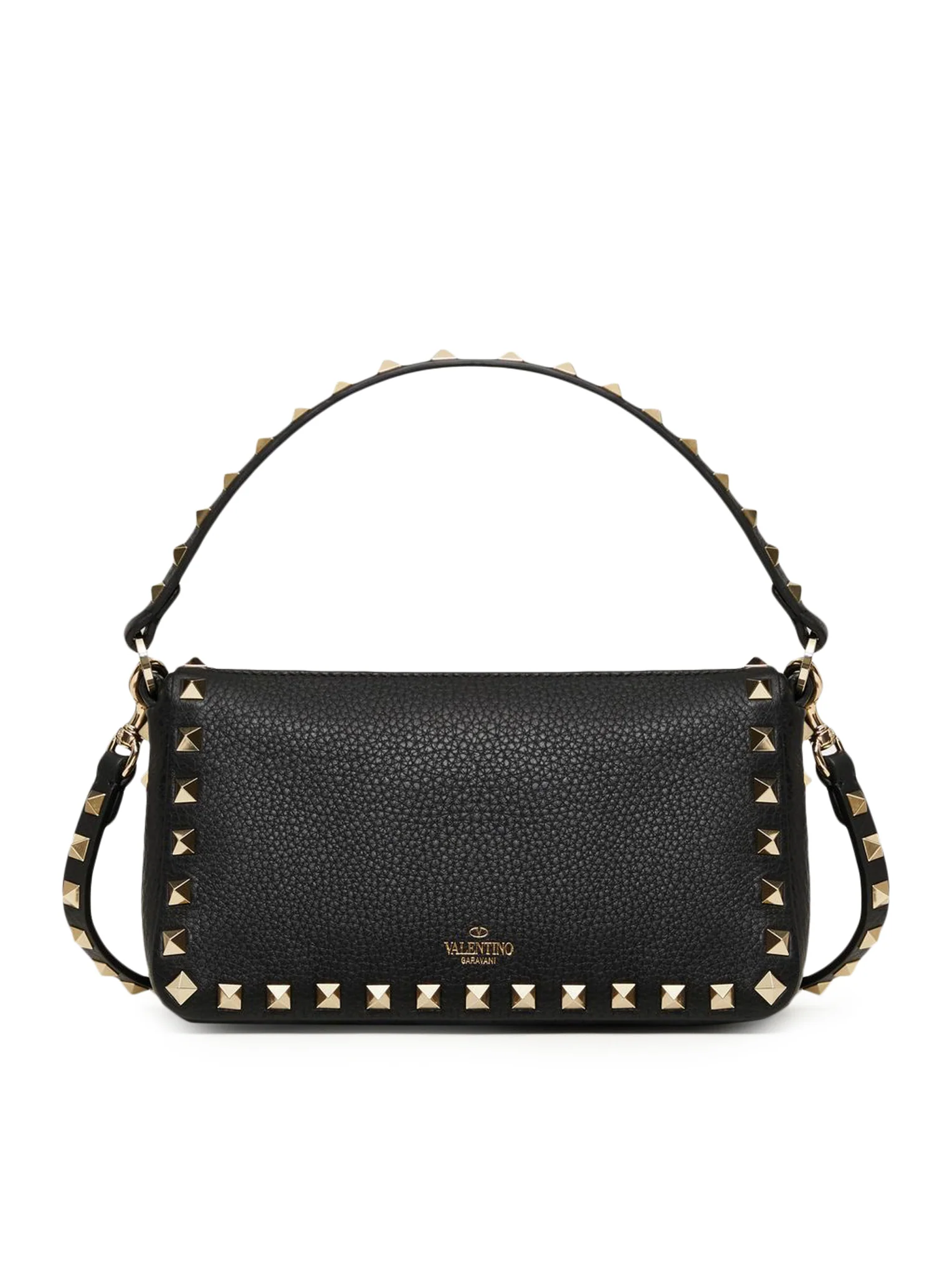 SMALL ROCKSTUD SHOULDER BAG IN GRAINED CALFSKIN - Image 3