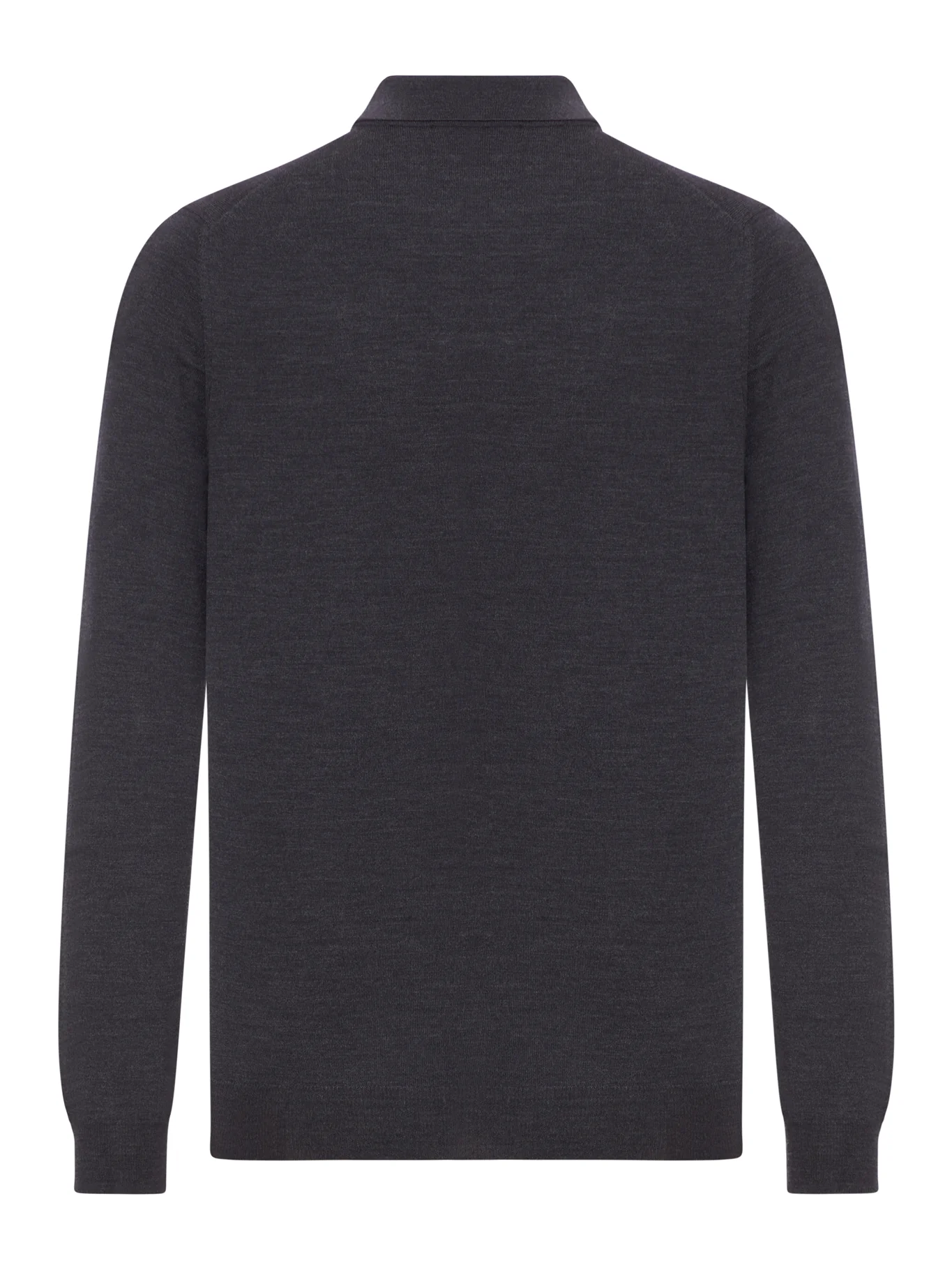 POLO SHIRT IN FINE COMBED WOOL - Image 2