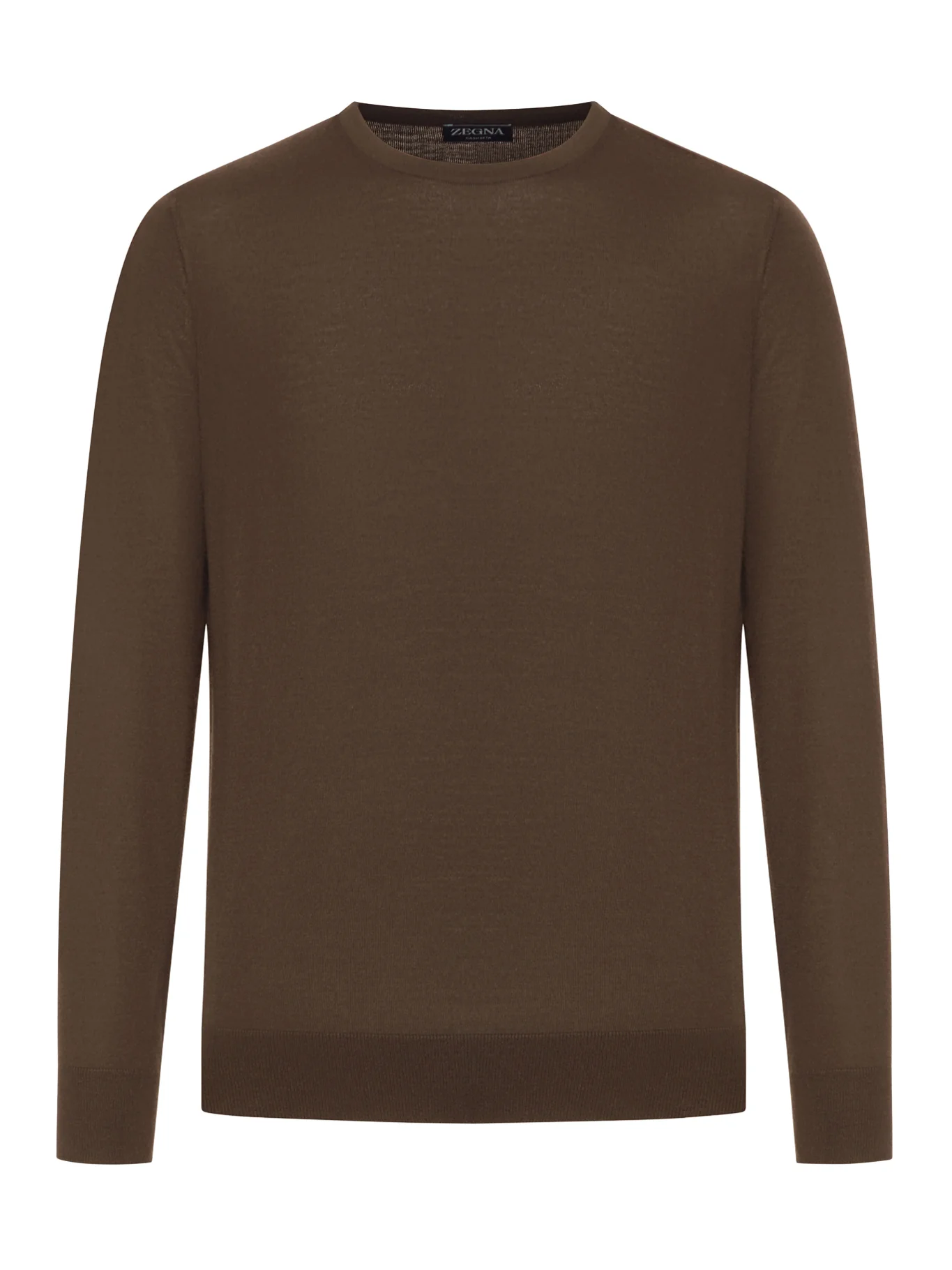 CREW NECK SWEATER IN CASHSETA MÉLANGE